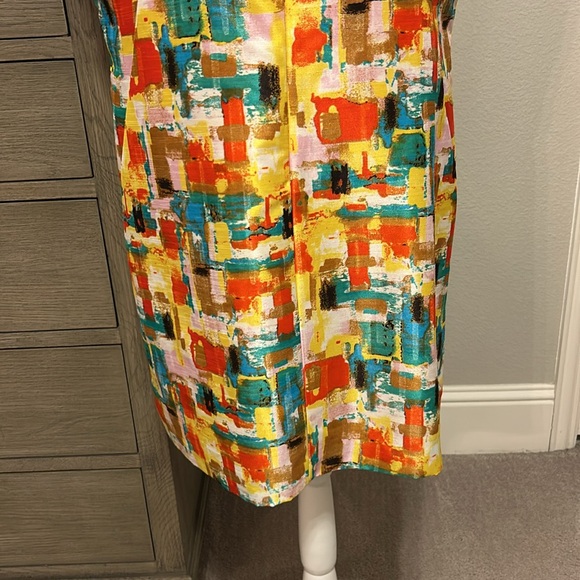 Tahari Arthur Levine | Abstract Shift Dress | 16 - Picture 12 of 13